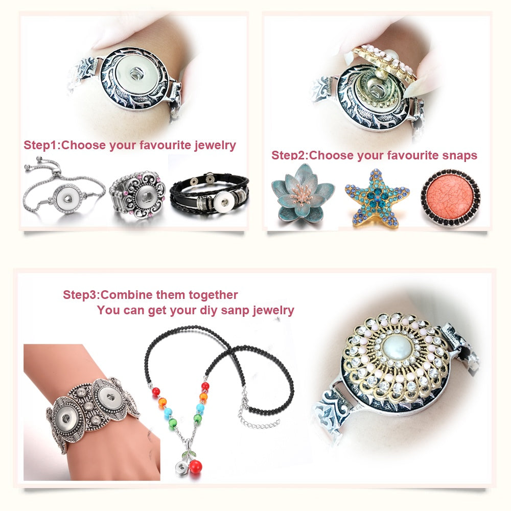 Snap Button Jewelry